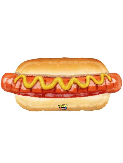 34" Mighty Hotdog Food Balloon