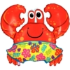 36" Beach Crab Ocean Balloon