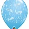 11" It's A Boy Around Baby Balloon