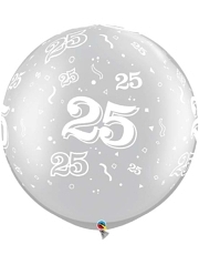 30" 25 A Round Anniversary Balloon