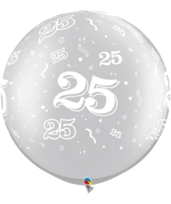 30" 25 A Round Anniversary Balloon
