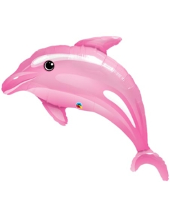 42" Delightful Pin Dolphin Ocean Balloon