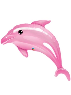42" Delightful Pin Dolphin Ocean Balloon