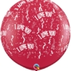 36" I Love You Around Balloon