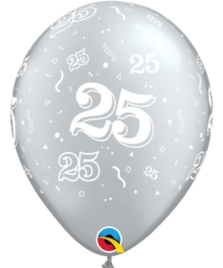 11" 25 A Round Anniversary Balloon