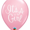 11" It's A Gril Classy Cript Baby Balloon