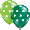 11" Big Shamrocks St. Patrick's Day Balloons
