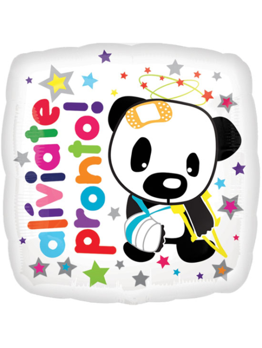 17" Aliviate Pronto Panda Bear Balloon