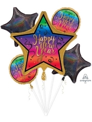 Colorful New Year Balloon Assortment