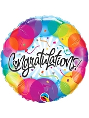 18" Congratulations Balloons Balloon