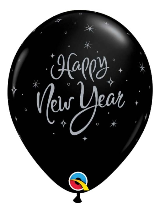 11" Happy New Year Sparkle Balloon