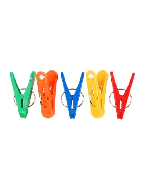 8 Gram Primary Colored Clip Balloon Weight Assortment