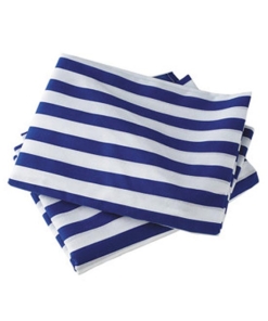 Blue Striped Helium Tank Cover