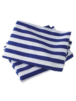 Blue Striped Helium Tank Cover