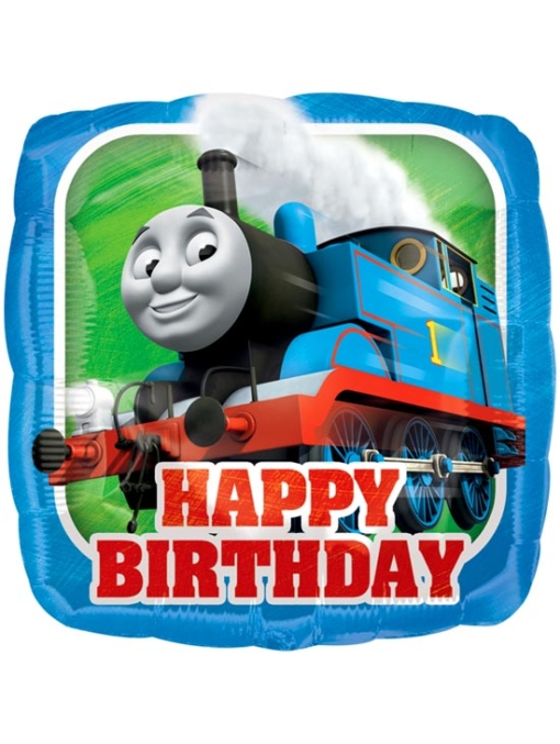 17" Thomas The Tank Birthday Balloon