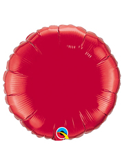 Qualatex 36" Ruby Red Round Foil Balloon For Sale